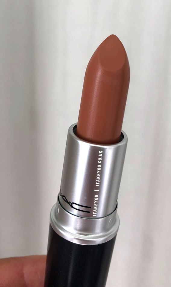 Peachstock MAC Lipstick, MAC Lipstick Shades, MAC Lipstick Colours, MAC Lipstick Swatch