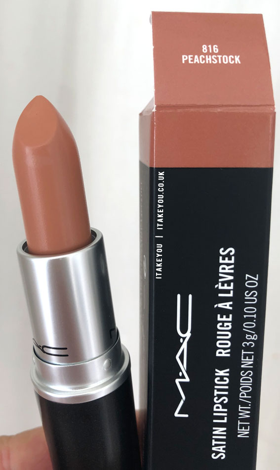 15 Top Mac Lipstick Shades : Peachstock Mac Lipstick