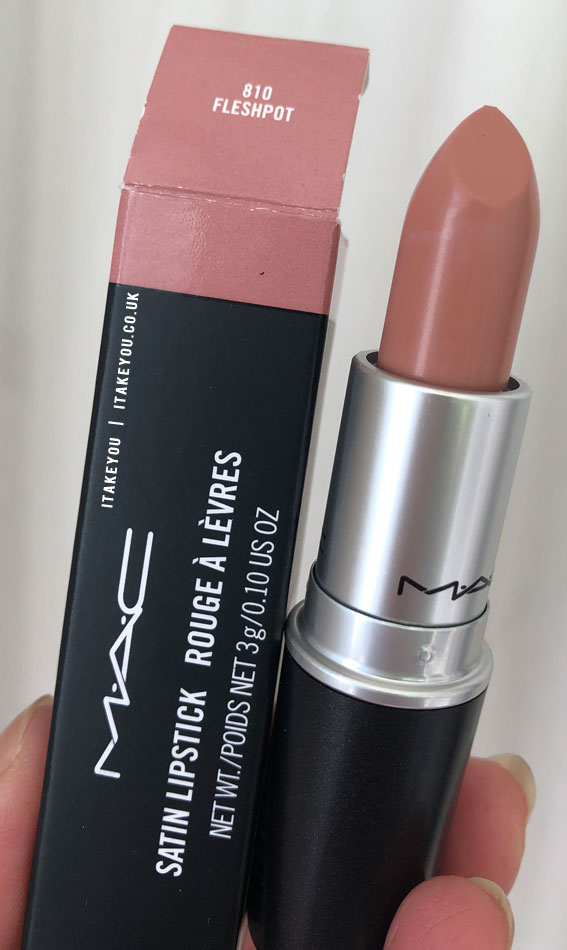 Fleshpot MAC Lipstick, MAC Lipstick Shades, MAC Lipstick Colours, MAC Lipstick Swatch
