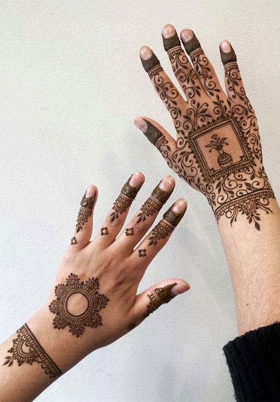 50 Timeless Allure of Henna Designs : Cultural Heritage on Hand