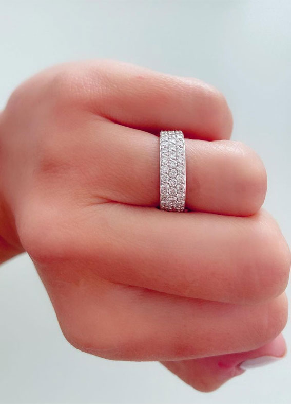 Pave Ring, Diamond Rings, engagement ring, engagement ring ideas