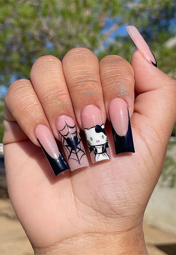 Black Widow Nail Stamping Plate | Maniology