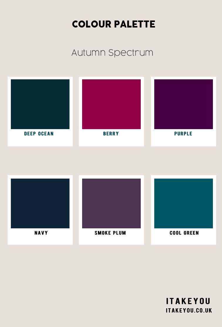 25 Autumn Colour Scheme Ideas 2023 : Autumn Spectrum