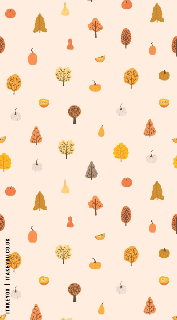 20+ Cute Autumn Wallpapers To Brighten Your Devices : Pumpkins & Autumn Trees