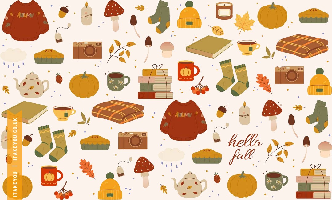 20+ Cute Autumn Wallpapers To Brighten Your Devices : Hello Fall for Desktop & Laptop