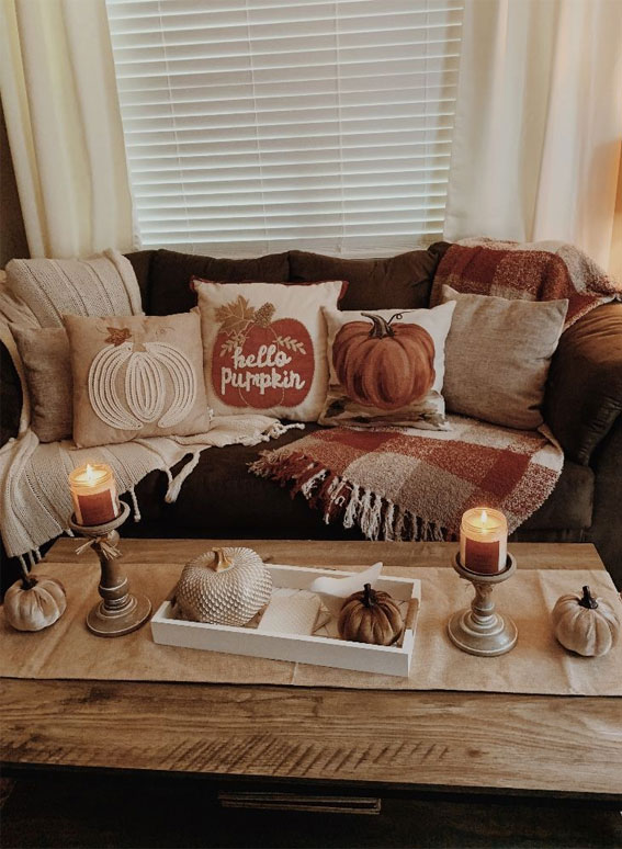 Autumn home decor, fall home decor, autumn home decor ideas