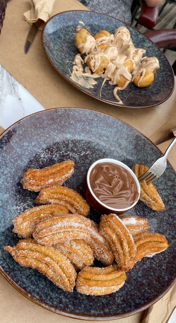 Feast Mode 50 Foodie Adventures : Small Churros & Chocolate Dip