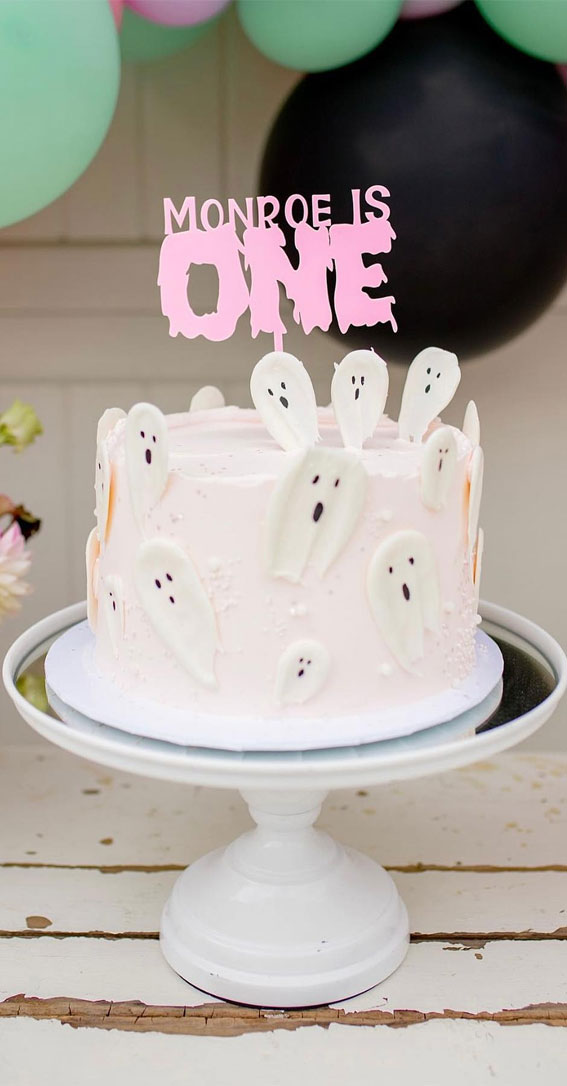 Halloween Cake Ideas To Haunt Your Taste Buds : Halloween Cake for Baby First Birthday