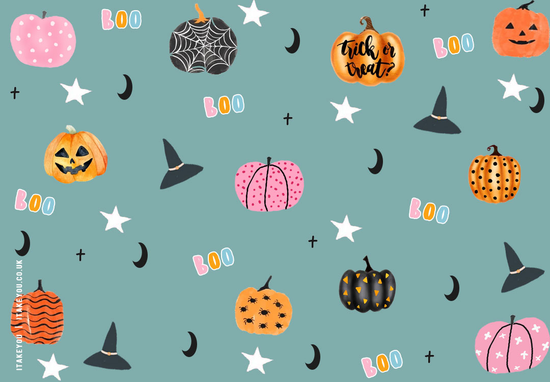 20+ Chic and Preppy Halloween Wallpaper Inspirations : A Witch's