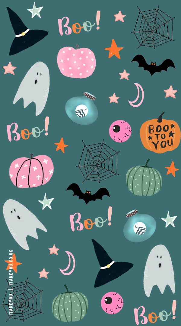 20+ Chic and Preppy Halloween Wallpaper Inspirations : Witch’s Potion Wallpaper
