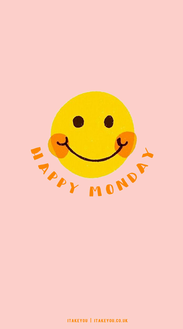 Happy Monday, Happy Monday Wallpaper, Happy Monday wallpaper for phone, Happy Monday Wallpaper for iphone, yellow wallpaper, yellow happy Monday wallpaper