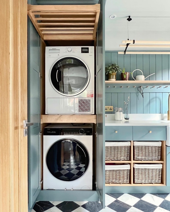 Laundry Room Organization Ideas - Randi Garrett Design