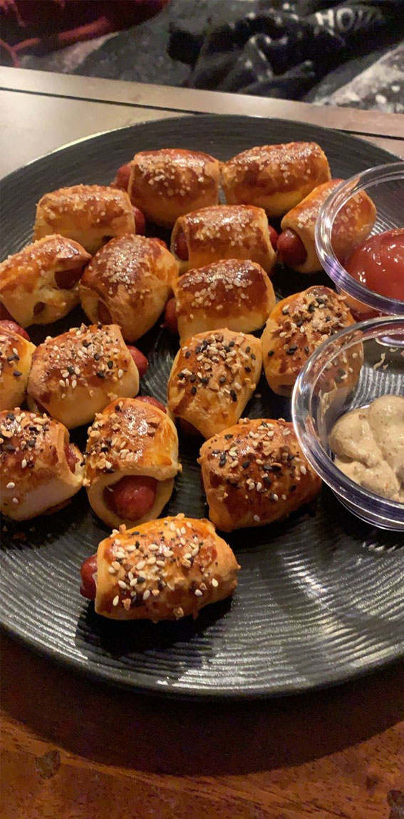 Savory Seduction 50 Feasts for the Senses : Mini Pig In Blankets