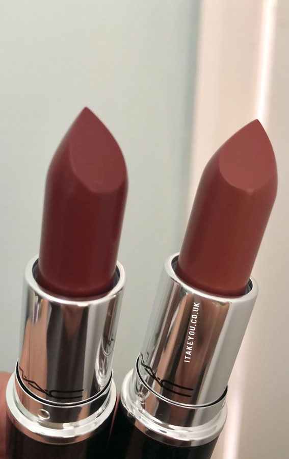 40 Transforming Your Look With MAC’s Versatile Shades : Spice It Up vs Posh It Mac Lipstick