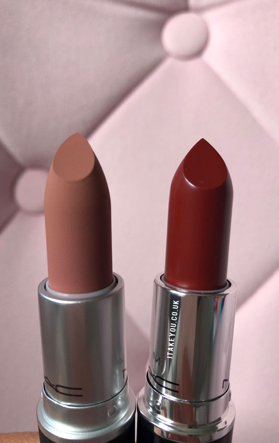 40 Transforming Your Look With MAC’s Versatile Shades : Teddy 2.0 vs Spice It Up Mac Lipsticks