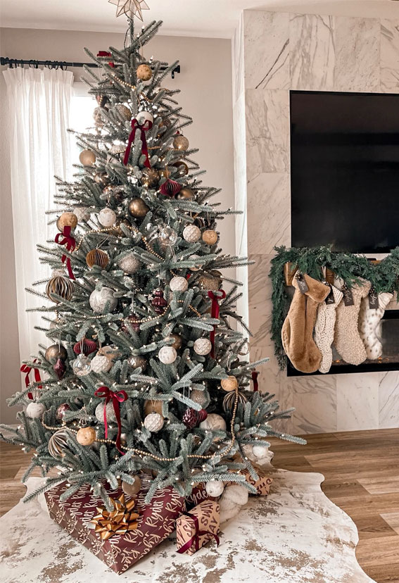 Sparkling Splendor Creative Christmas Tree Decor Ideas