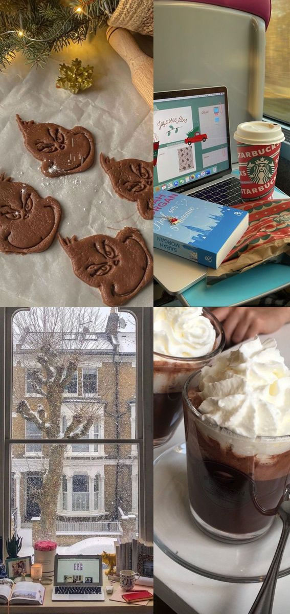 50 Snowfall Symphony Winter Collages : Grinch Cookies