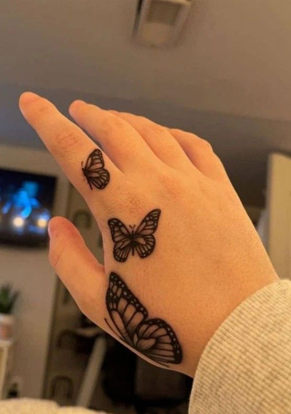 Fluttering Elegance 23 Enchanting Butterfly Henna Designs : Metamorphosis Magic