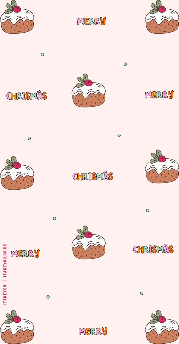 Yuletide Enchantment Festive Christmas Wallpapers For Every Device : Pudding