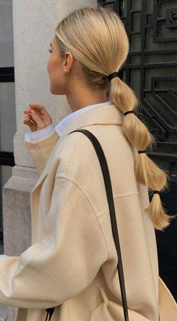 Easy and Cute Hairstyles with Allure : Cute Bubble Braids