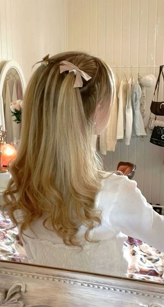 Easy and Cute Hairstyles with Allure : Coquette hairstyle