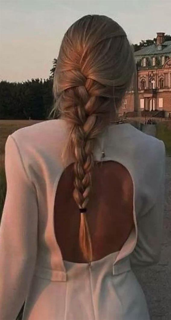 Easy and Cute Hairstyles with Allure : Simple French Braid