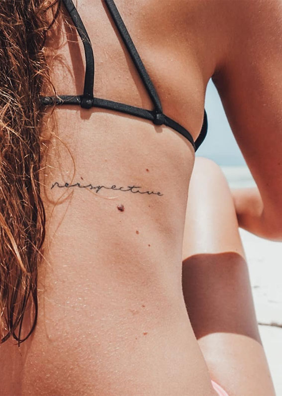 Tiny Treasures Meaningful Small Tattoo Inspirations : Perspective