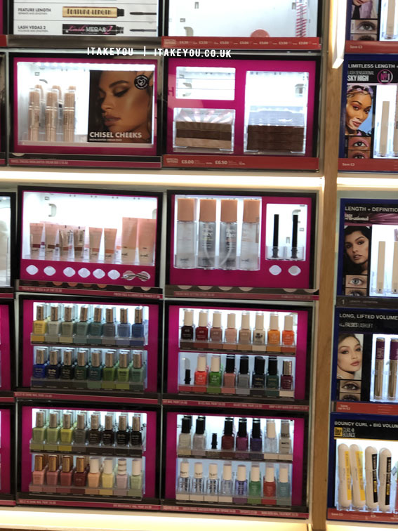 Shelf Envy Capturing the Allure of Beauty Aisles : Nail Polish & Mascara Counter