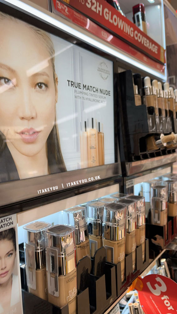 Shelf Envy Capturing the Allure of Beauty Aisles : Loreal True Match