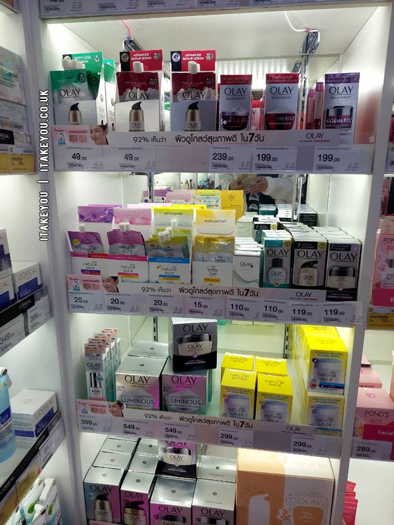 Shelf Envy Capturing the Allure of Beauty Aisles : Olay Skincare