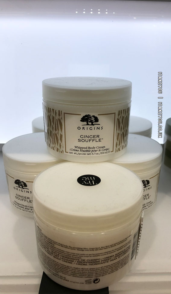 A Snapshot of Beauty Essentials : Origins Ginger Souffle Whipped Body Cream