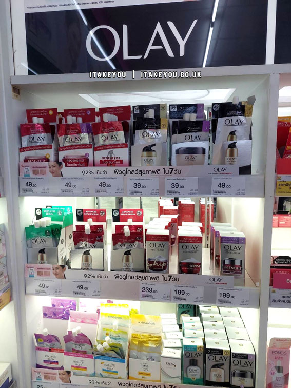 Shelf Envy Capturing the Allure of Beauty Aisles : Variety of OLAY