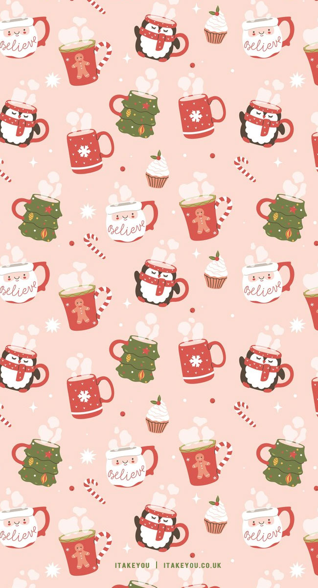 Festive Sip And Sweet Wallpapers Wonderland : A Delightful Sip Wallpaper for Phone