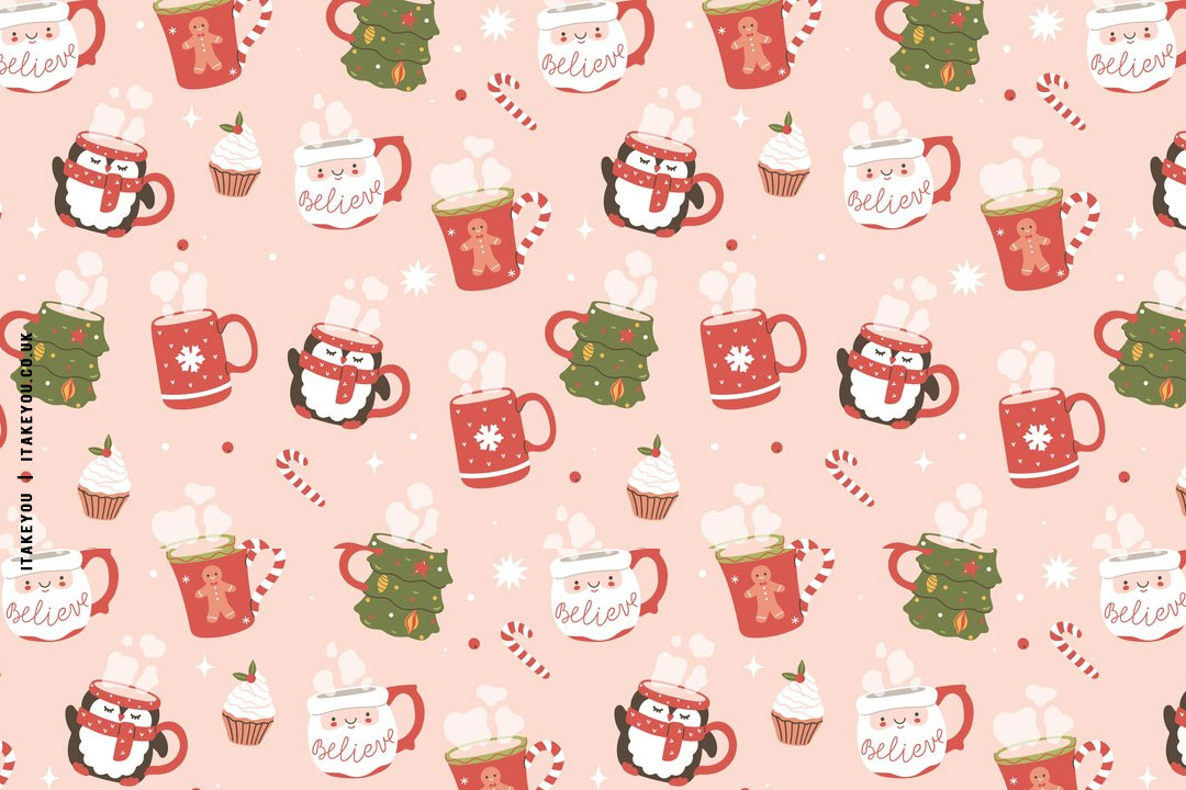 Festive Sip And Sweet Wallpapers Wonderland : Variety of Christmas Mugs