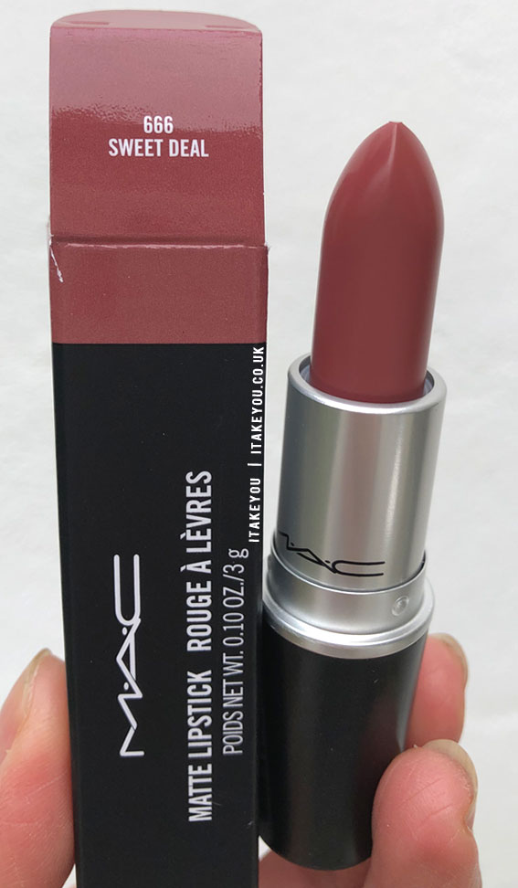 Mac Lipstick In Shade ‘Sweet Deal’ Matte Lipstick