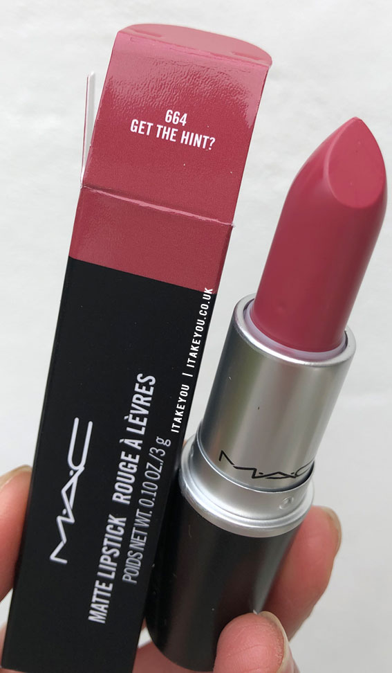 Mac Lipstick In Shade ‘Get The Hint’ Matte Lipstick