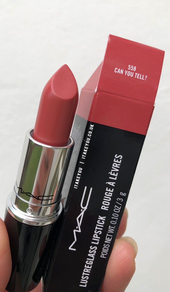 Mac Lipstick in Shade ‘Can You Tell?’ Lustre Glass Sheer-Shine Lipstick