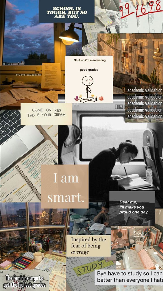 Aspiring Minds Study Goals Collages : The Fast Learner Collage