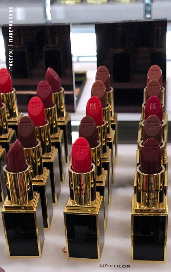 A Snapshot of Beauty Essentials : Tom Ford Lip Colors