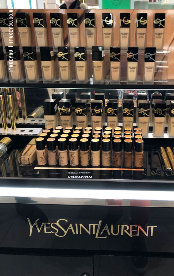 A Snapshot of Beauty Essentials : YSL Foundation Shades