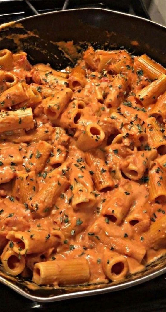 These Snapshots Make Your Mouth-Watering : Vodka Spicy Pasta