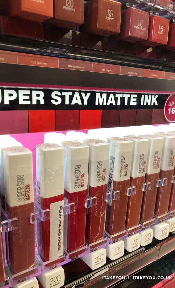 A Snapshot of Beauty Treasures : Maybelline Super Stay Matte Ink Liquid Lipstick