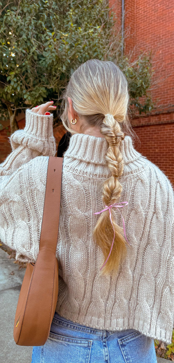 Guide to matching your hairstyle with different sweaters🍂 Which hairstyle  is your favorite? inspired by @thanya #neckline #hairsty... | Instagram
