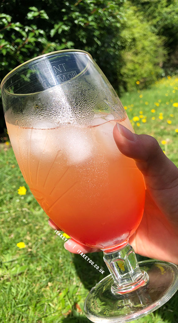 These Snapshots Make Your Mouth-Watering : Sunset Cocktail