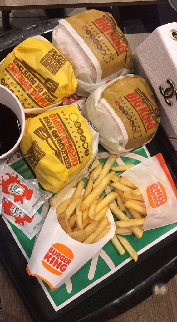 These Snapshots Make Your Mouth-Watering : Burger King & Fries