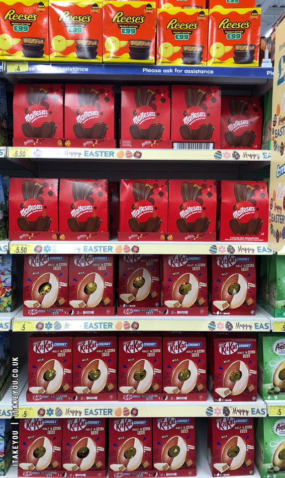 Culinary Captures Moments In Flavor : Reese’s & Maltesers Easter Eggs