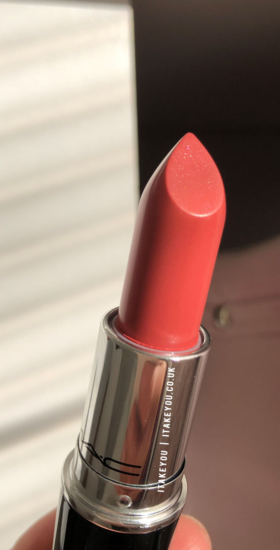 Can You Tell Mac Lustreglass Sheer-Shine Lipstick
