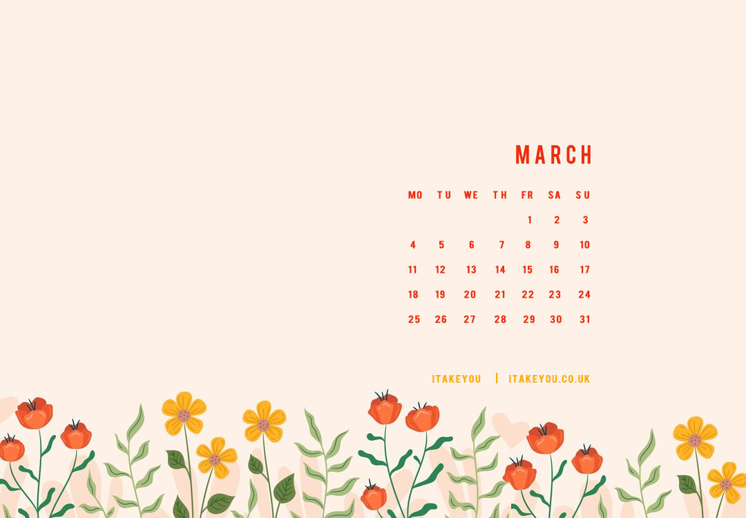 Inspiring March Wallpaper Ideas for a Vibrant Spring : Tulip Wallpaper for Desktop & Laptop