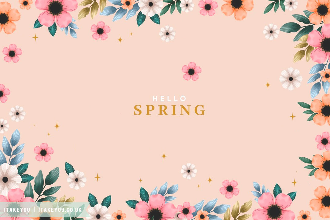 Inspiring March Wallpaper Ideas For A Vibrant Spring : Spring Bloom Wallpaper for Desktop & Laptop
