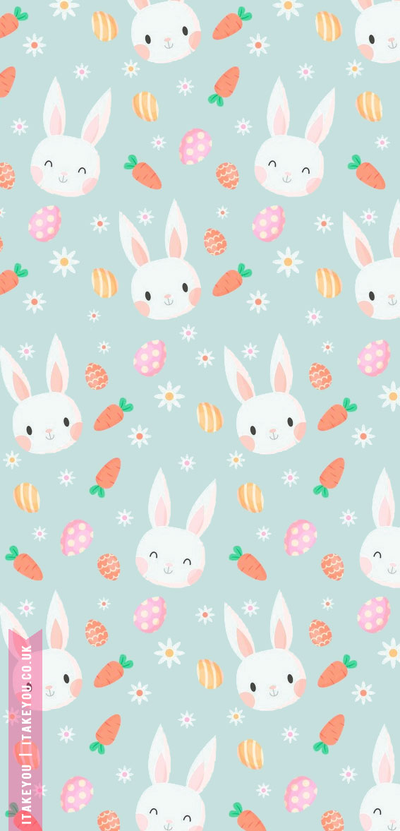 Easter Wallpaper Ideas for the season : Bunnies, Daisies, Easter Eggs & Carrots